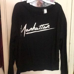 Manhattan crew neck sweater
